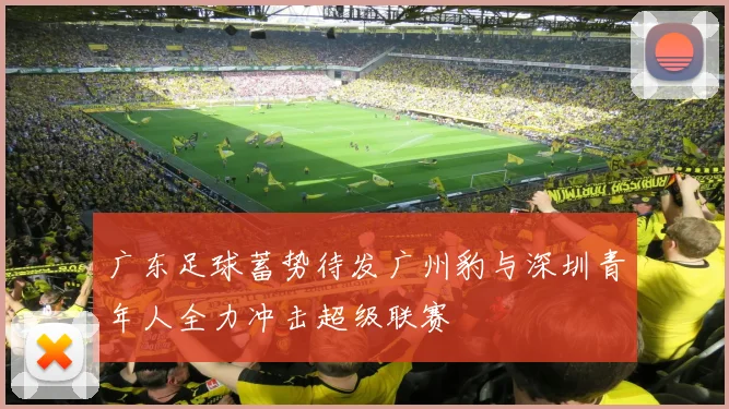 广东足球蓄势待发广州豹与深圳青年人全力冲击超级联赛